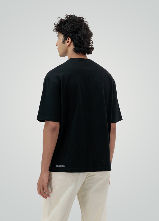 Oversized Box Logo T Shirt