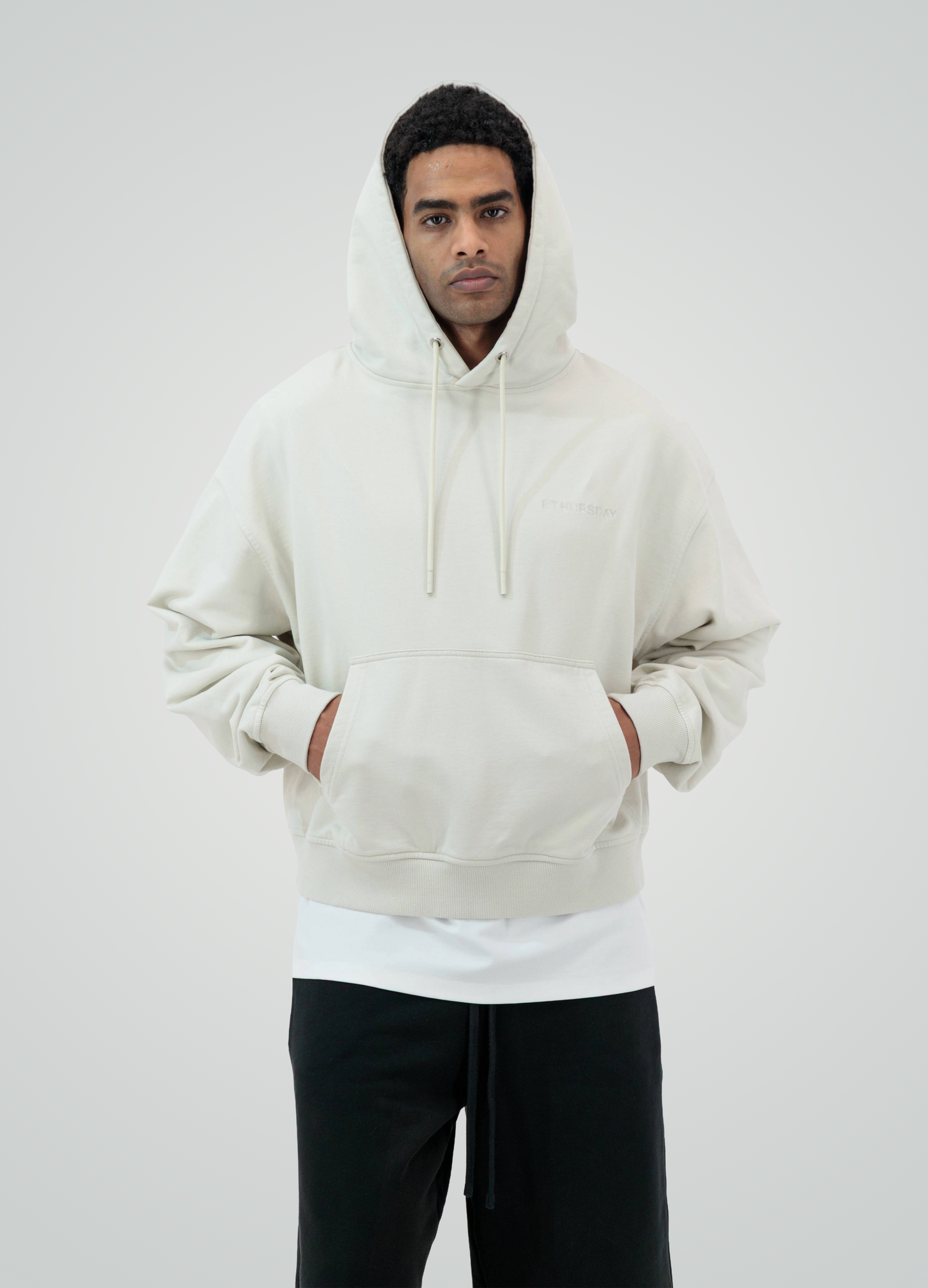 Oversized Hoodie Creamy White