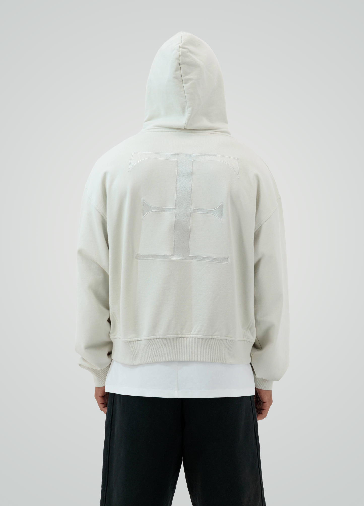 Oversized Hoodie Creamy White