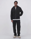 Zipp Hoodie Black