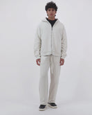 Zipp Hoodie Creamy Off White
